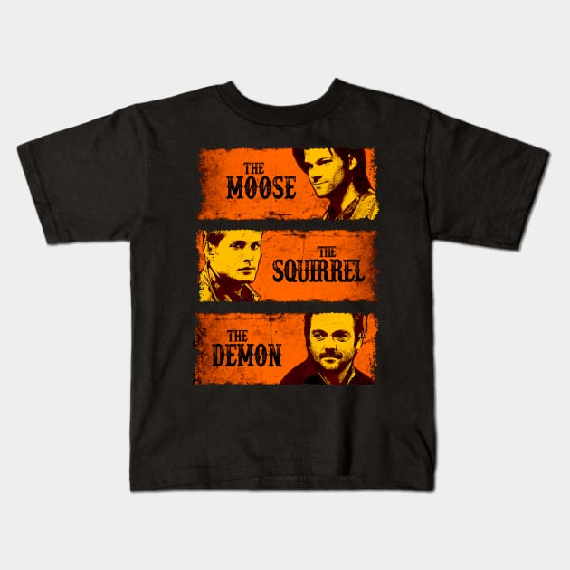 The Moose, The Squirrel, The Demon Kids T-Shirt by HappyLlama